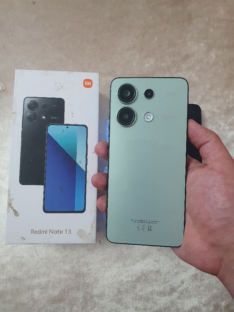 Srochna sotiladi Xiaomi Redmi Note 13 12/128Gb Karobka dakument bor