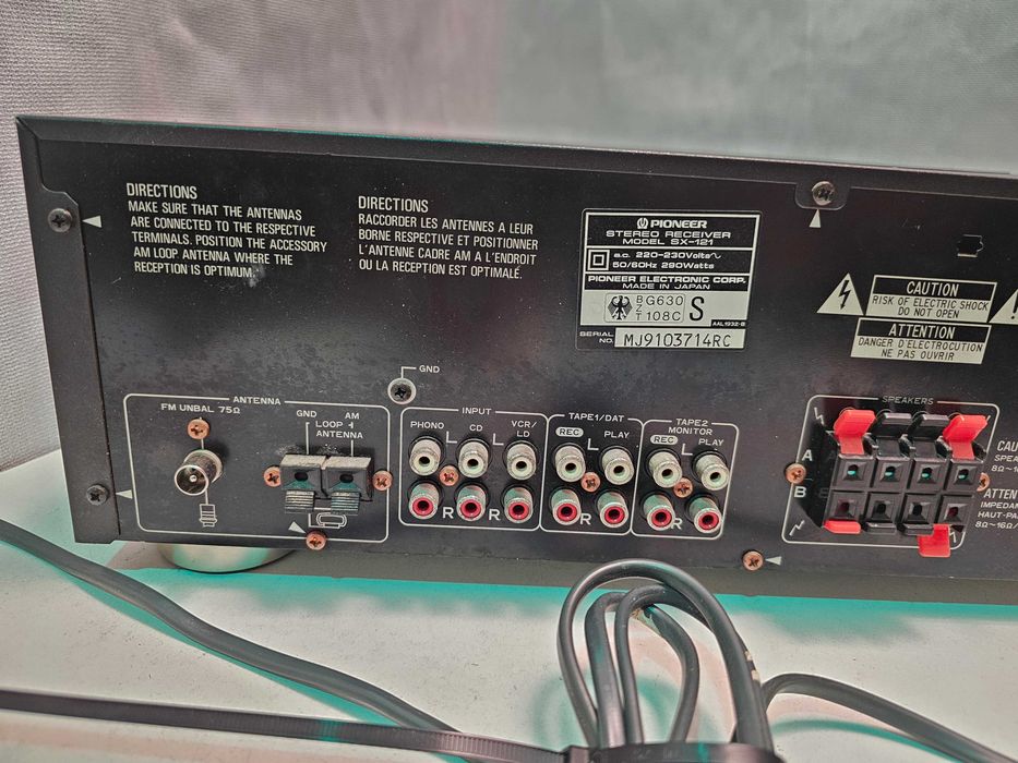 Reciver statie Pioneer SX-121 Japonia 2x45W 8ohm