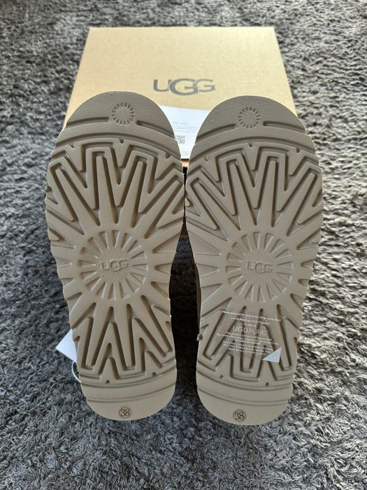UGG Tasman Platform Slippers Cream