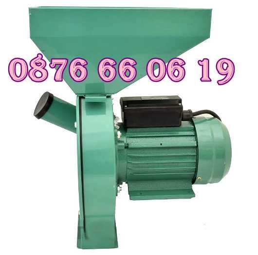 Комбинирана монофазна фуражомелка / ярмомелка, 3.8 kW + 4 бр. сита