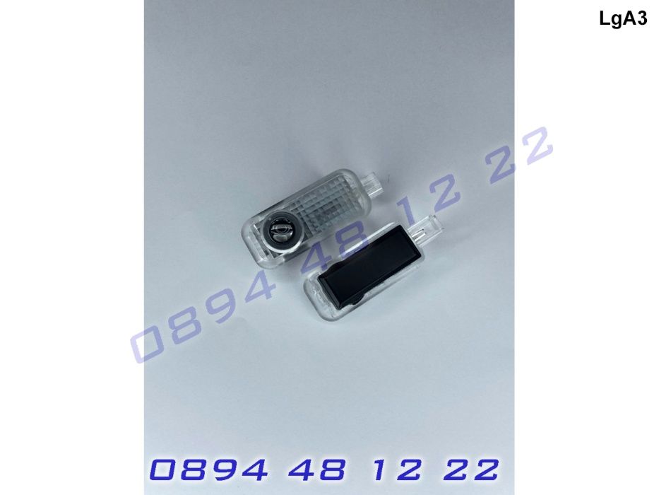 LED ЛЕД Светещо Лого Проектор Врата Автомобил Кола Проектори Ауди Audi