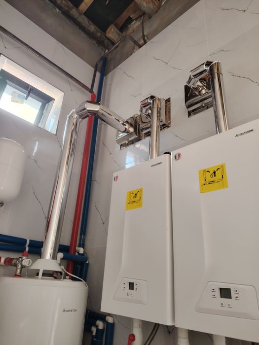 Дымоход установка