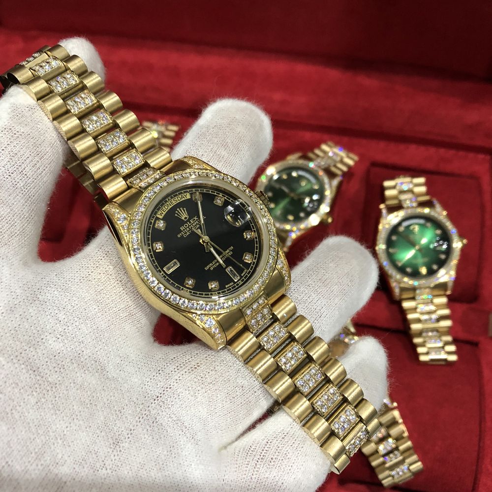 Rolex Day - Date 36mm Gold Black