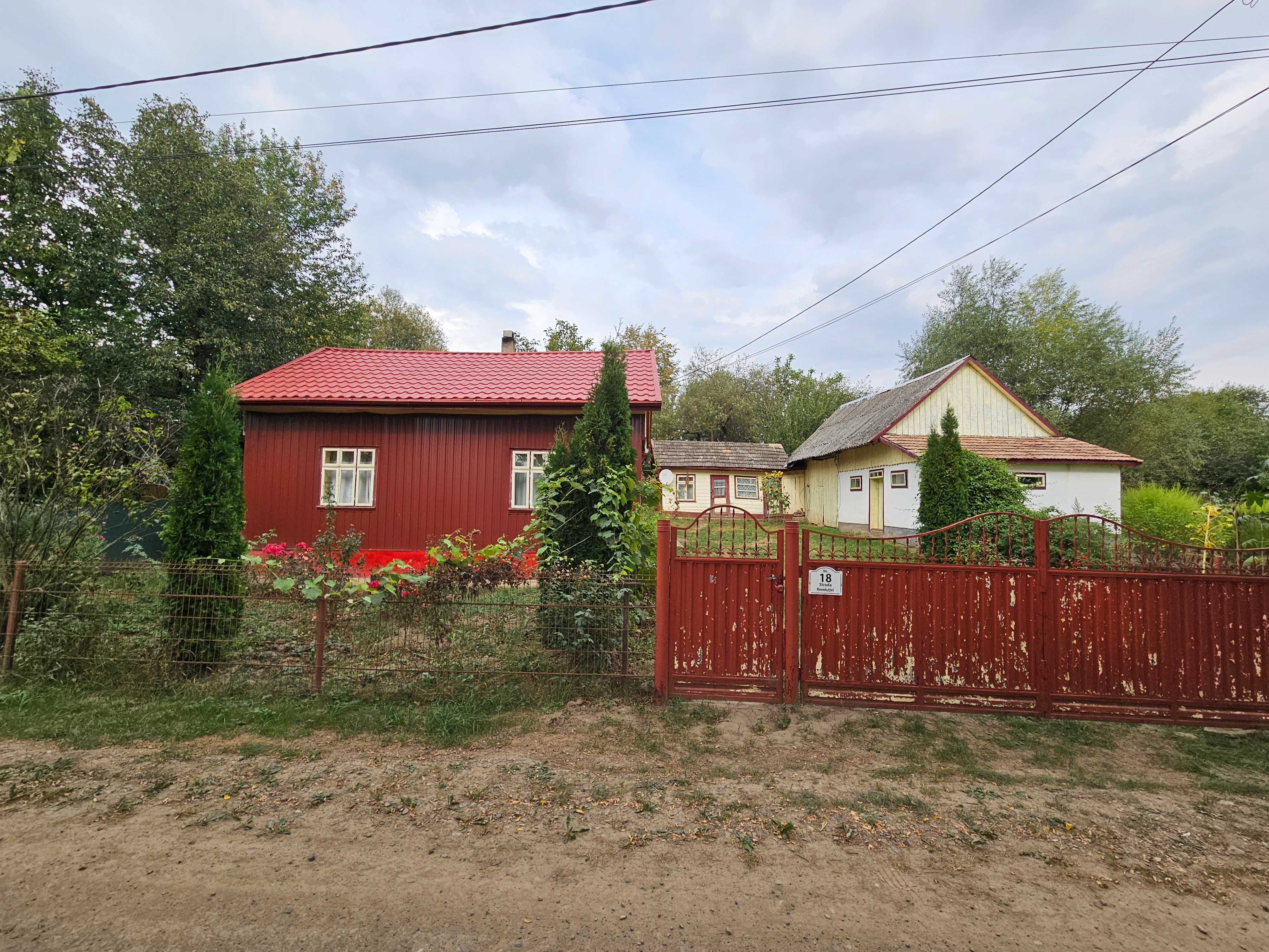 Casa + teren Vascauti, 3700 mp, langa Siret, Suceava