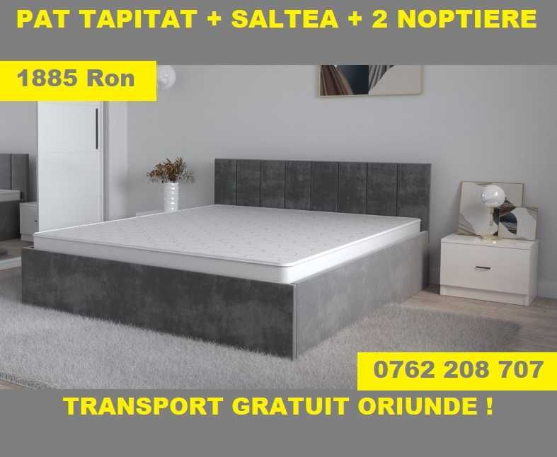 Paturi Dormitoare Tapitate Gri Maro Verde Alb Negru Turcoaz Bej X8