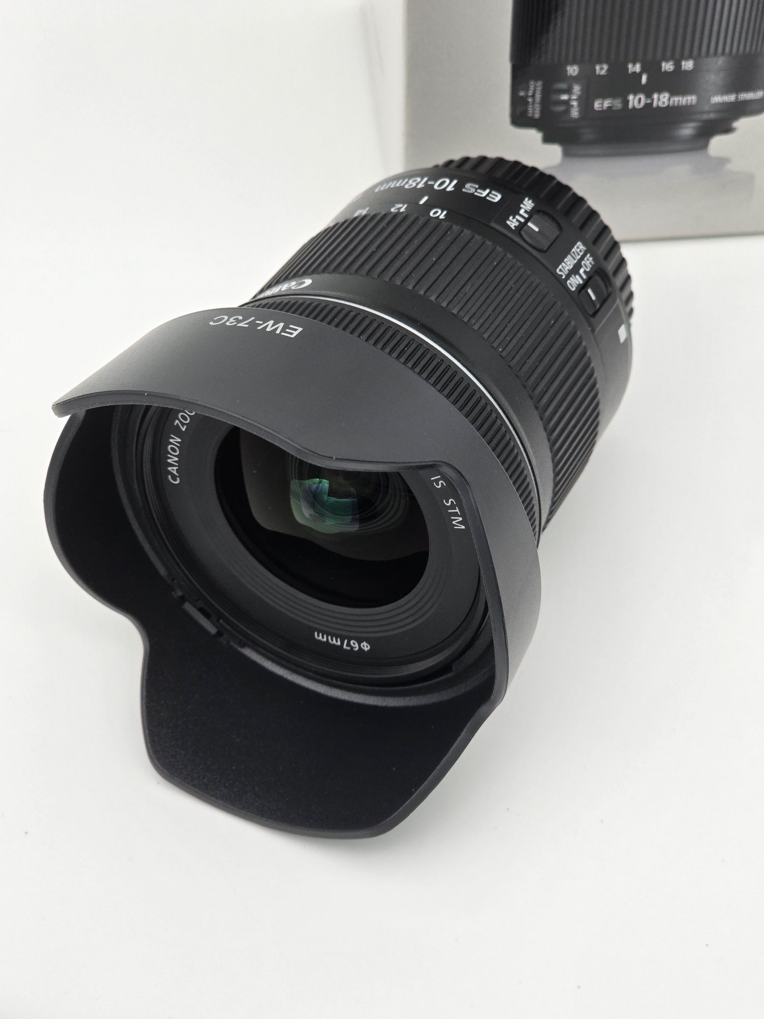 Canon 10-18 ширик f4.5-5.6 бленда в подарок