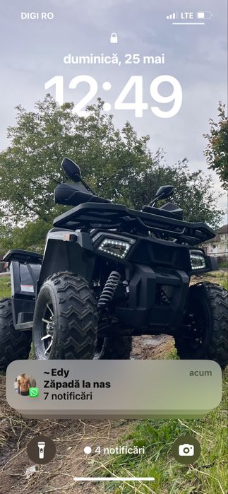 Vand atv 200cc  functioneaza perfect