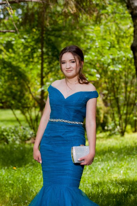 Официална бална рокля тип русалка