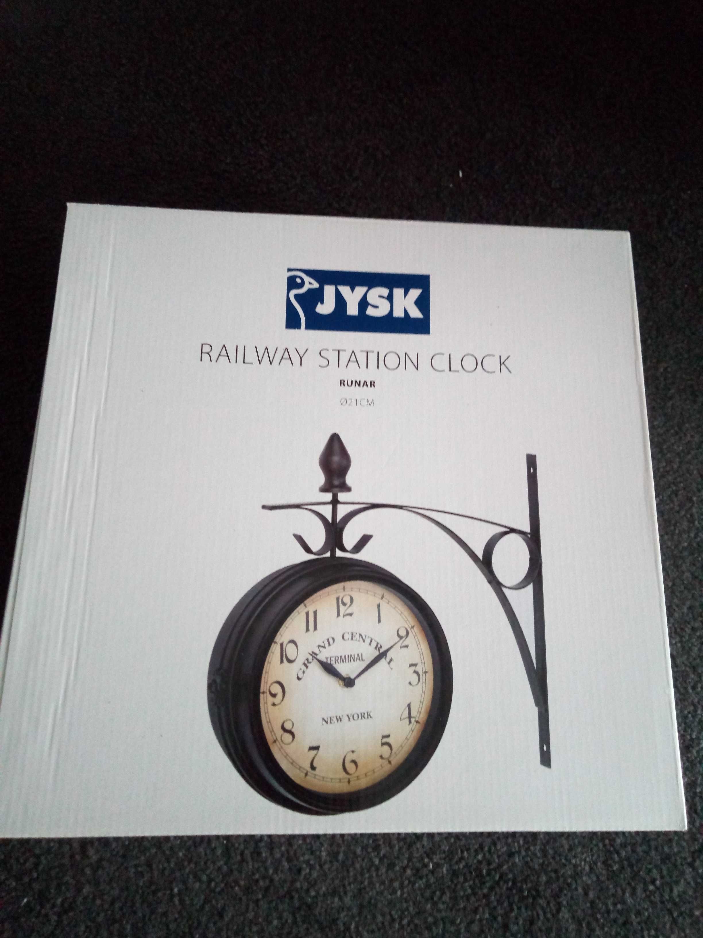 Ceas perete jysk railway station clock