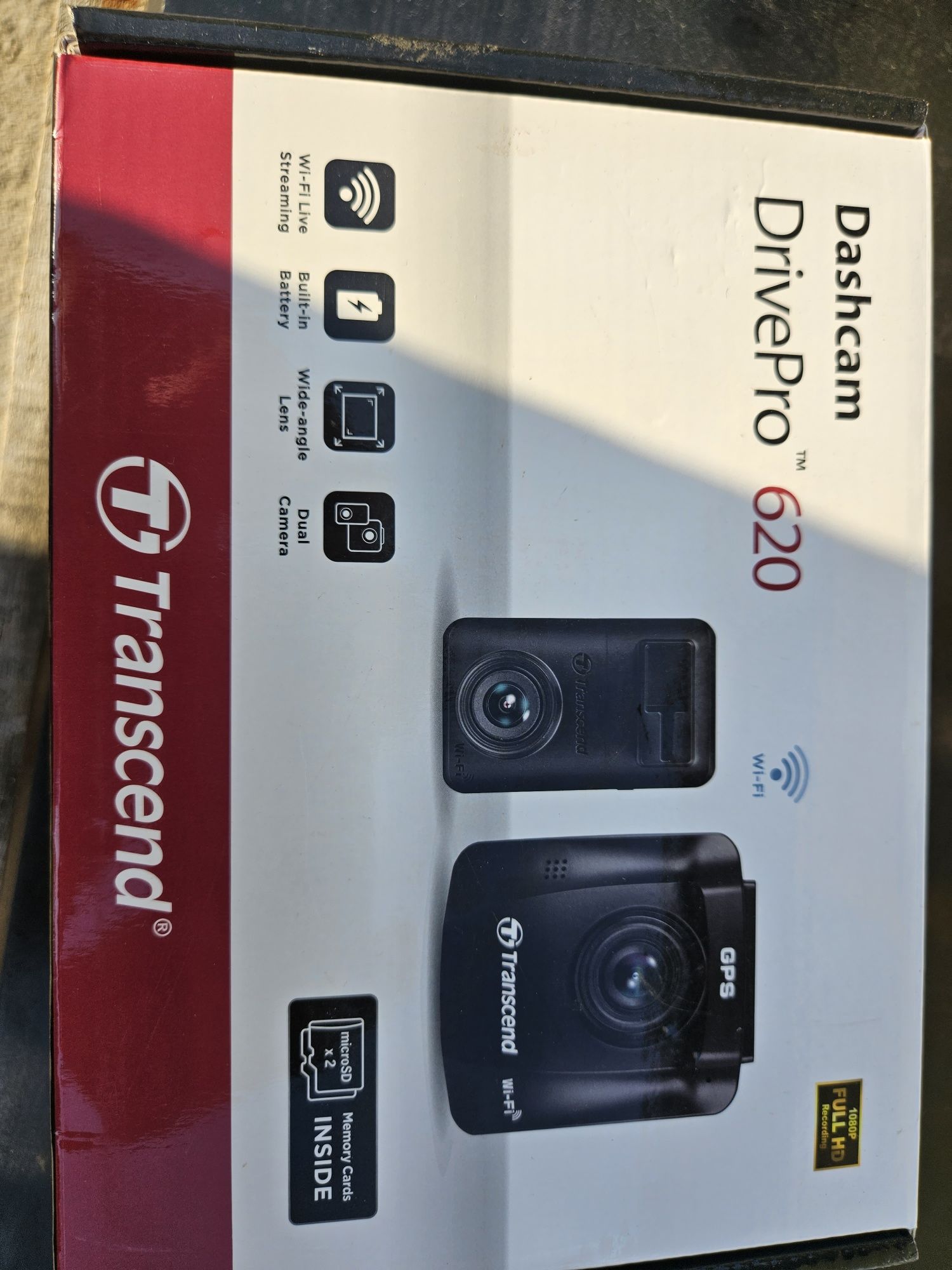 Camera video auto Transcend DrivePro 620