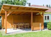 Foisoare si terase din lemn  3.2 x 4.2m