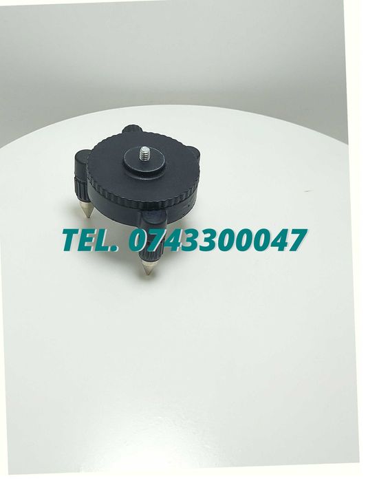 Suport Rotativ Cu Gheare Pentru Nivela Laser 360 Grade  Trepied Mic
