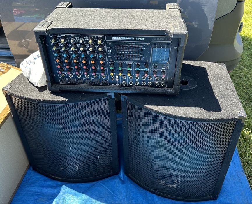 Mixer amplificat si subwoofere de putere