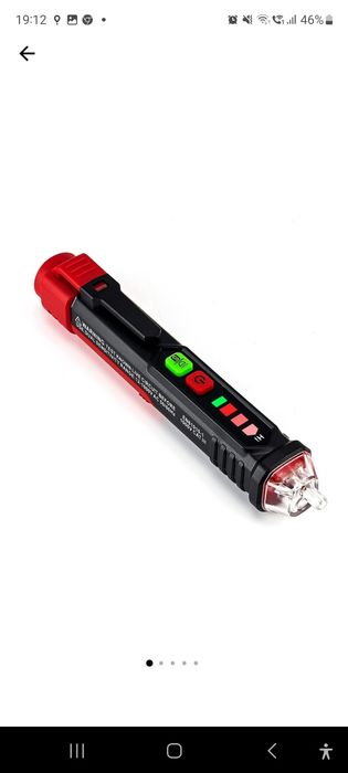 Detector de tensiune cu sensibilitate reglabila