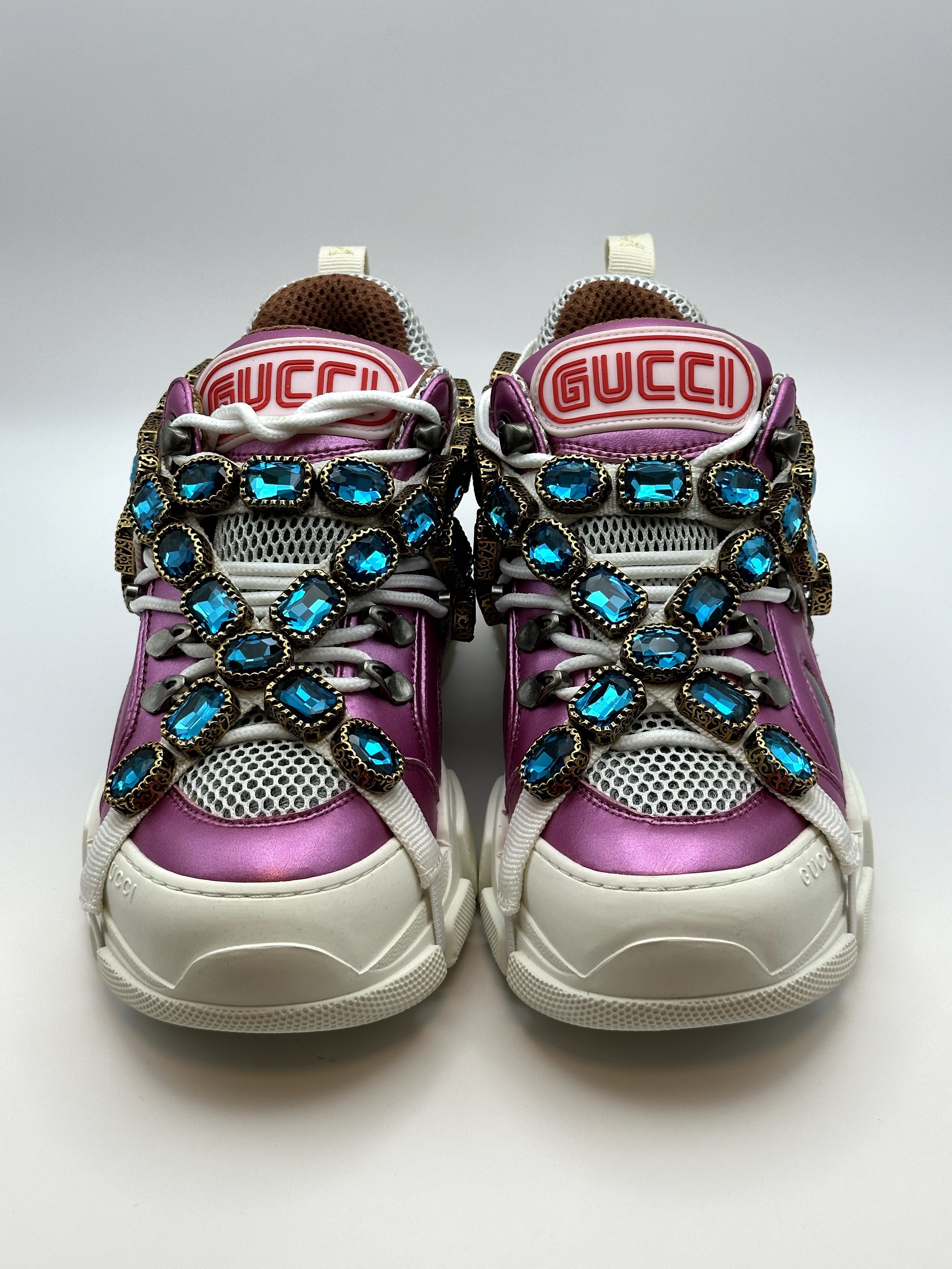 Gucci Flash Pink Sneakers