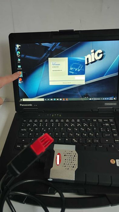 Kit tester auto multimarca turisme+camioane si laptop panasonic cf54