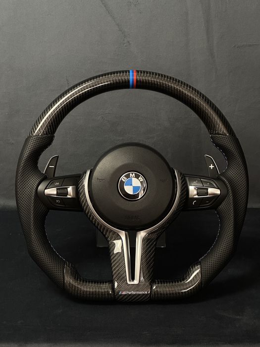 Volan custom carbon M, compatibil cu seria 5,6,7