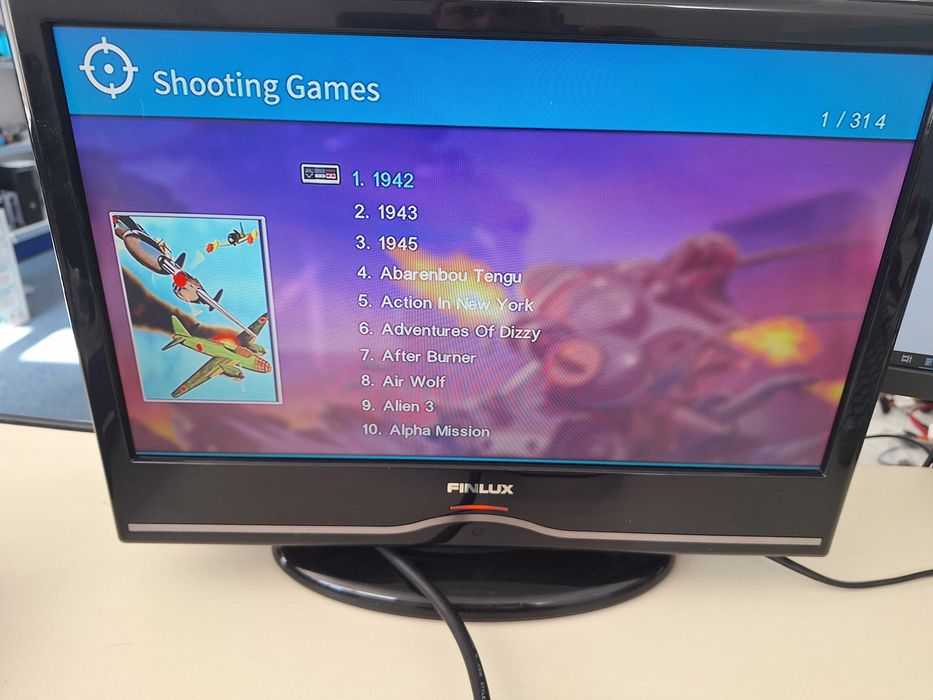 Consola HDMI cu jocuri ptrTV sau monitor, wifi controller, 2129 jocuri