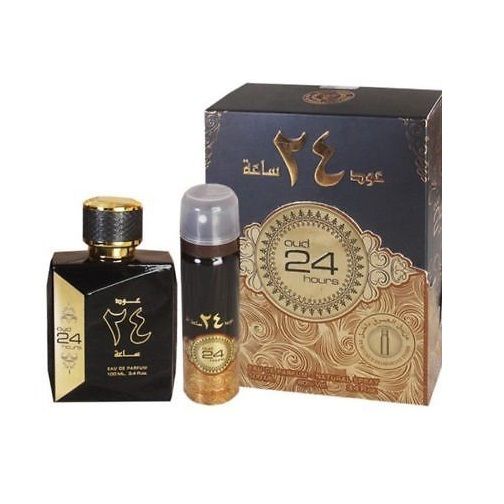 Set OUD 24 HOURS GOLD MAJESTIC Zaafaran UnisexParfumuri Arabesti Dubai