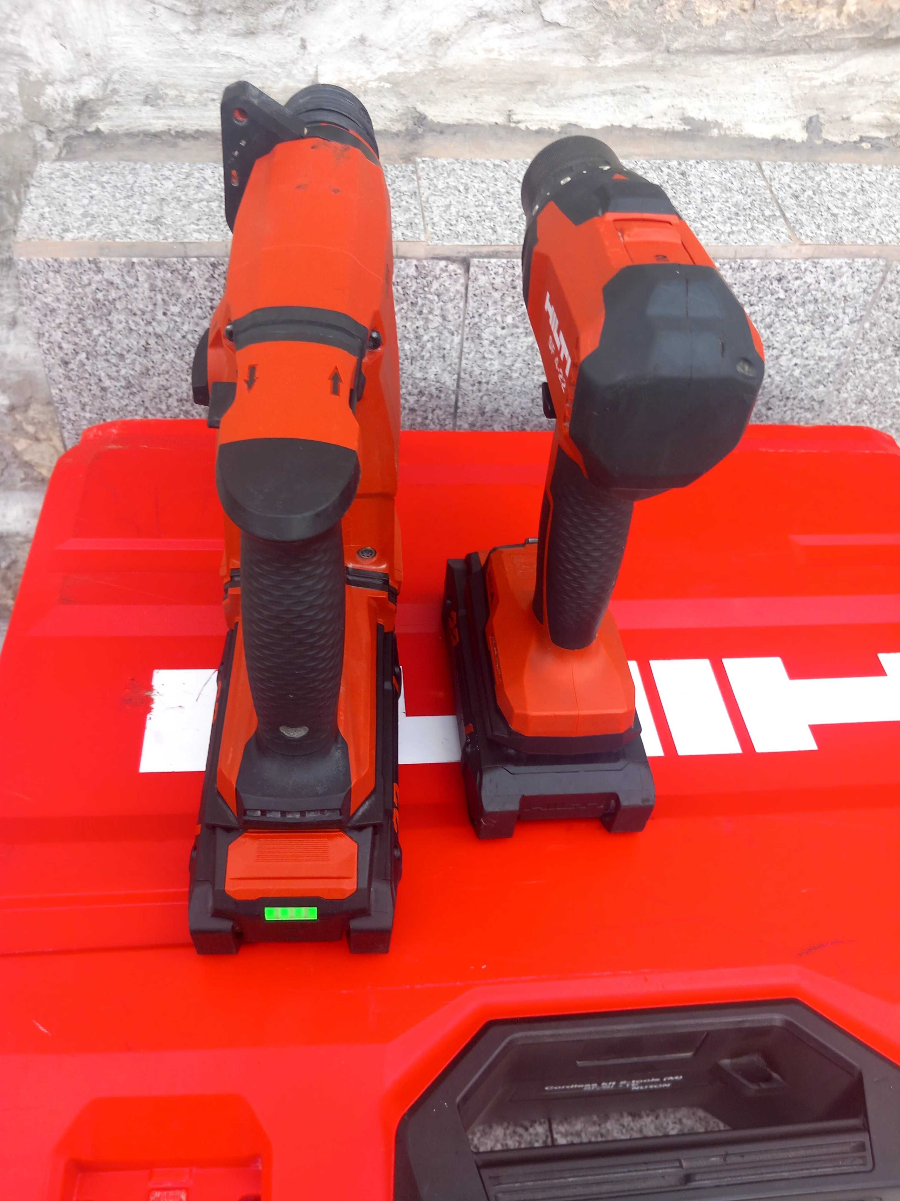 Hilti Set-2 TE6-22 и SF4 -A22  Перфоратор и Винтоверт Nuron