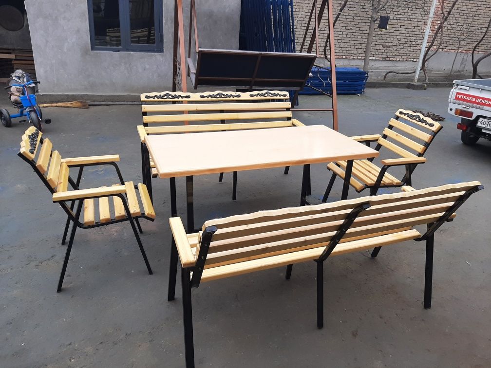 Dachnik stol stullar 6talig 8taligi 10taligi