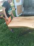 Blat stejar 3,5 m lungime, 8 cm grosime, 80 cm latime