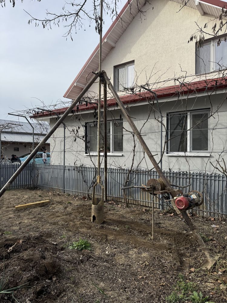 Foraje Puturi Apa Fantani Denisipari Prelungiri Piloni
