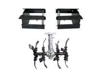 Set cultivator si lamele prasitoare 2in1 pentru Motocoasa