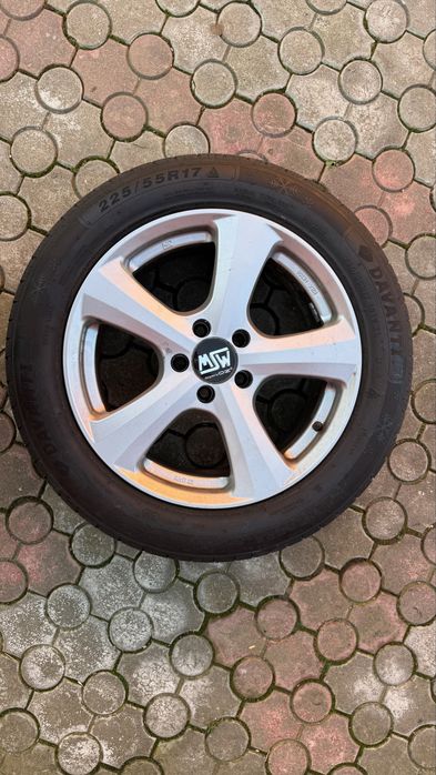 Jante MZW cu anvelope R17