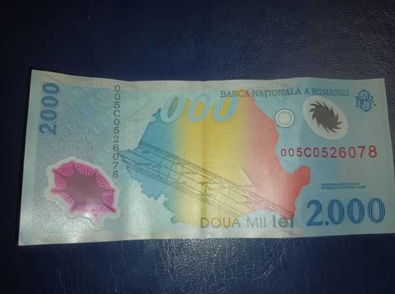 Bancnota 2000 lei