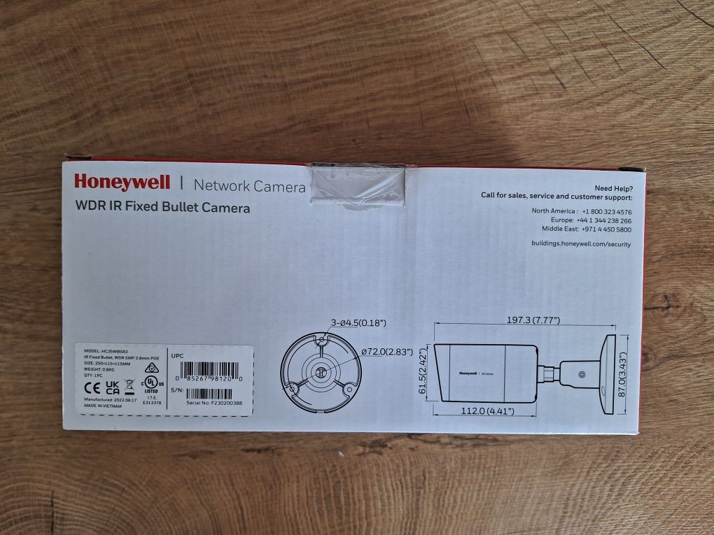 Камера Honeywell-hc35wb5r3