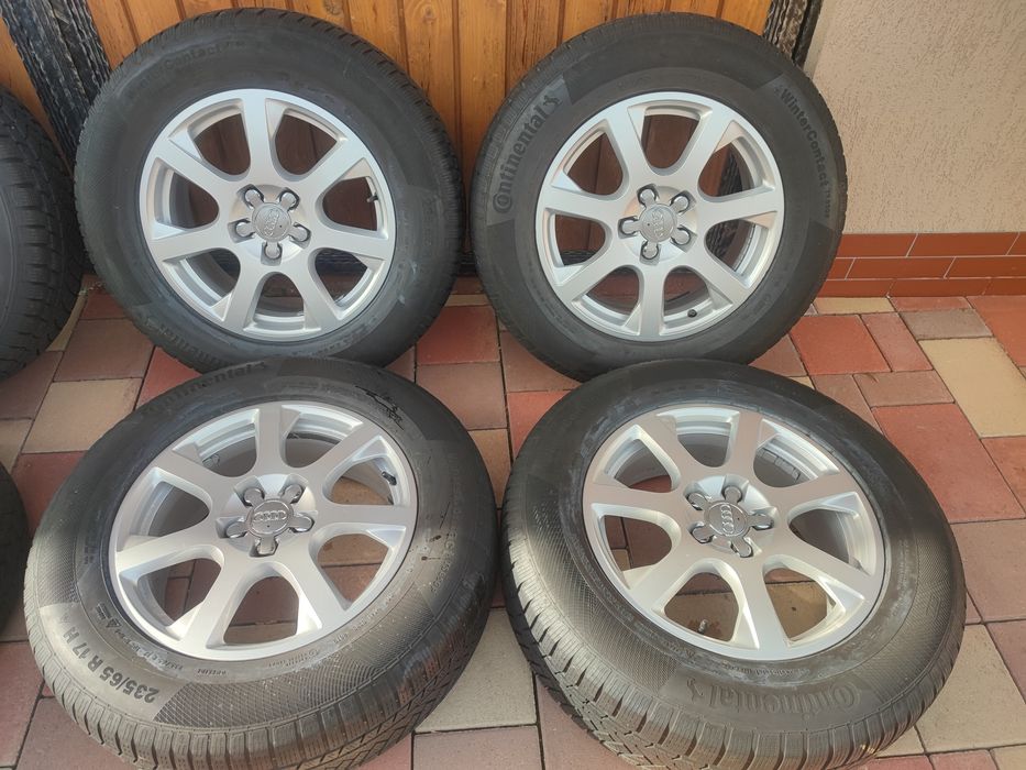 Jante originale Audi Q5 Q3 235 65R17 iarnă Continental 2019