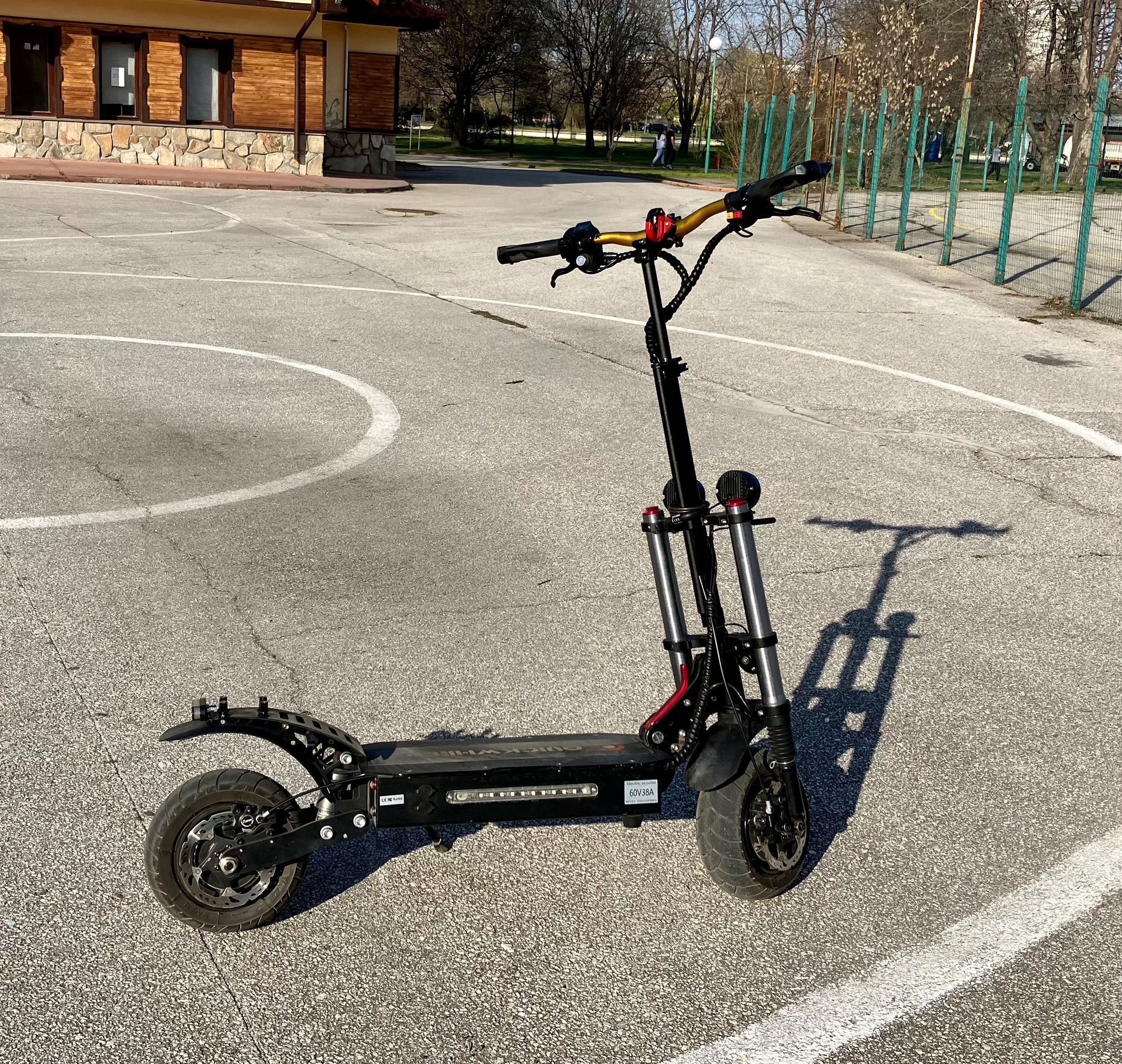 Тротинетка Quickwheel Explorer 60V, 6000W, 38A