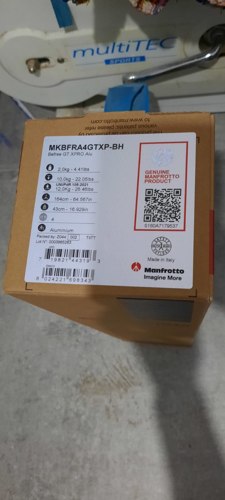 Trepied  Manfrotto