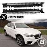 Praguri Aluminiu compatibile cu BMW X6 F16 MONTAJ INCLUS