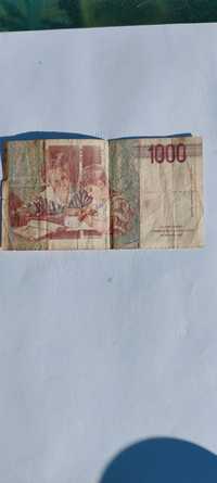 Bancnota 1000 lire italiene