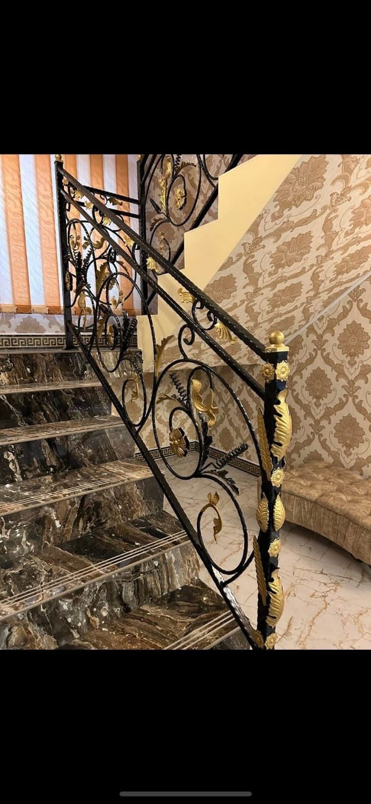 Balustrade din fier forjat