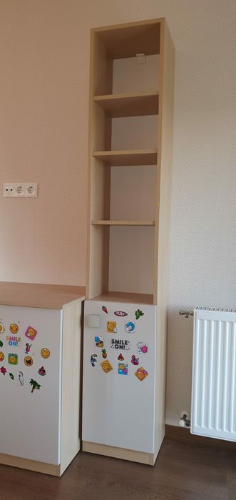Birou copil + dulap cu ușa și rafturi