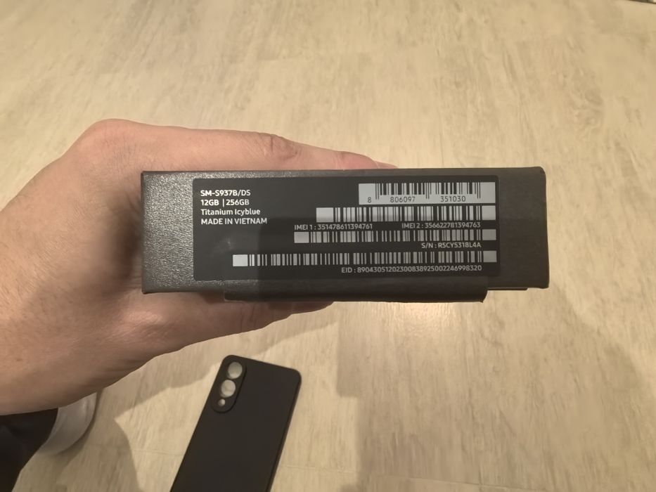 Samsung Galaxy s25 Edge Icyblue 256GB