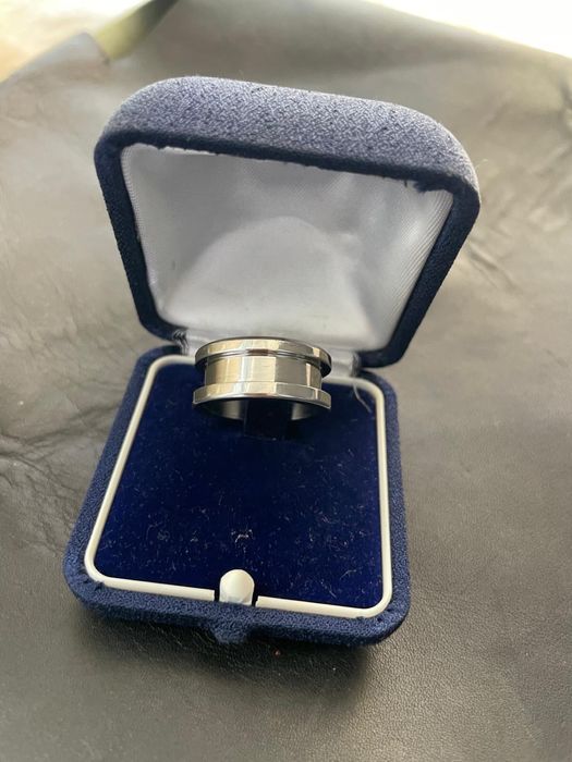 Inel/verigheta marca BERING otel inoxidabil,model deosebit