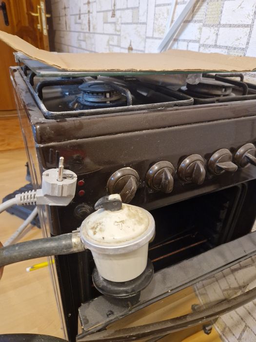 Электро-газовая плита