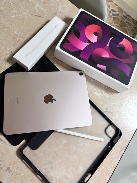 Ipad Air 5th 64 GB Pink Apple Pencil gen 2