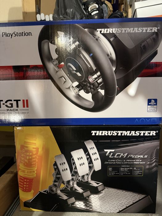 Thrustmaster T-GT II + T-LCM in garantie