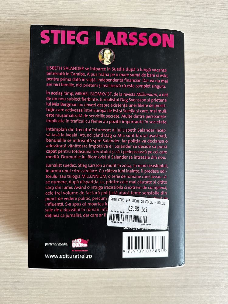 Stieg Larsson - seria Millenium