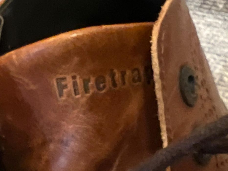 Ghete bărbătești Firetrap, piele naturală, mărimea 42