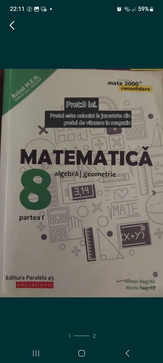 Culegere Matematica