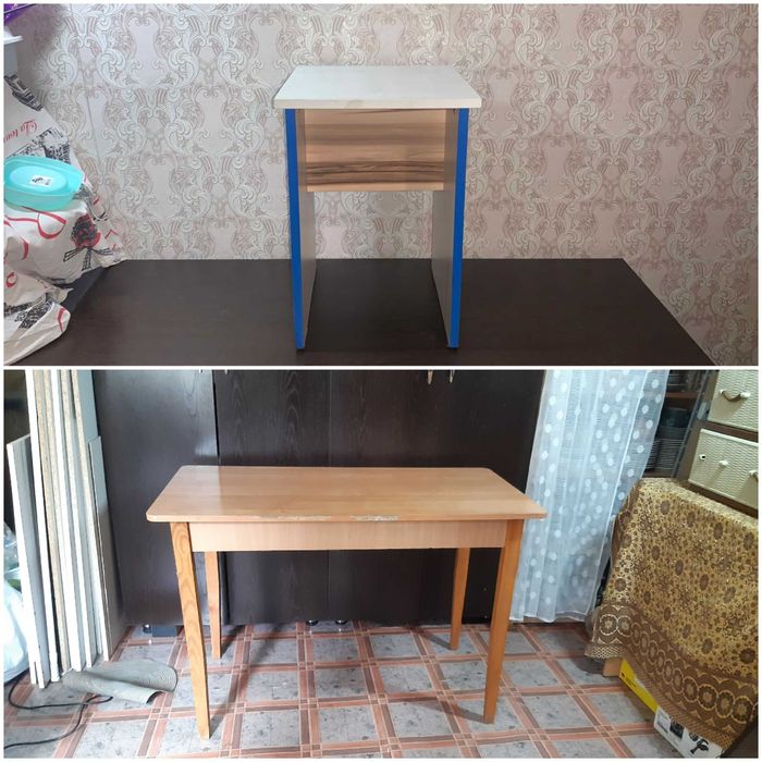 Стол кухонный письменный компьютерный табуретка табурет