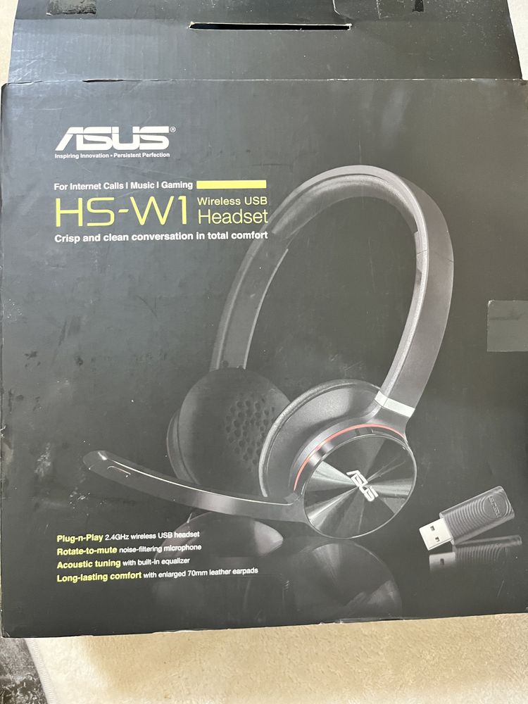 Безжични слушалки ASUS с микрофон