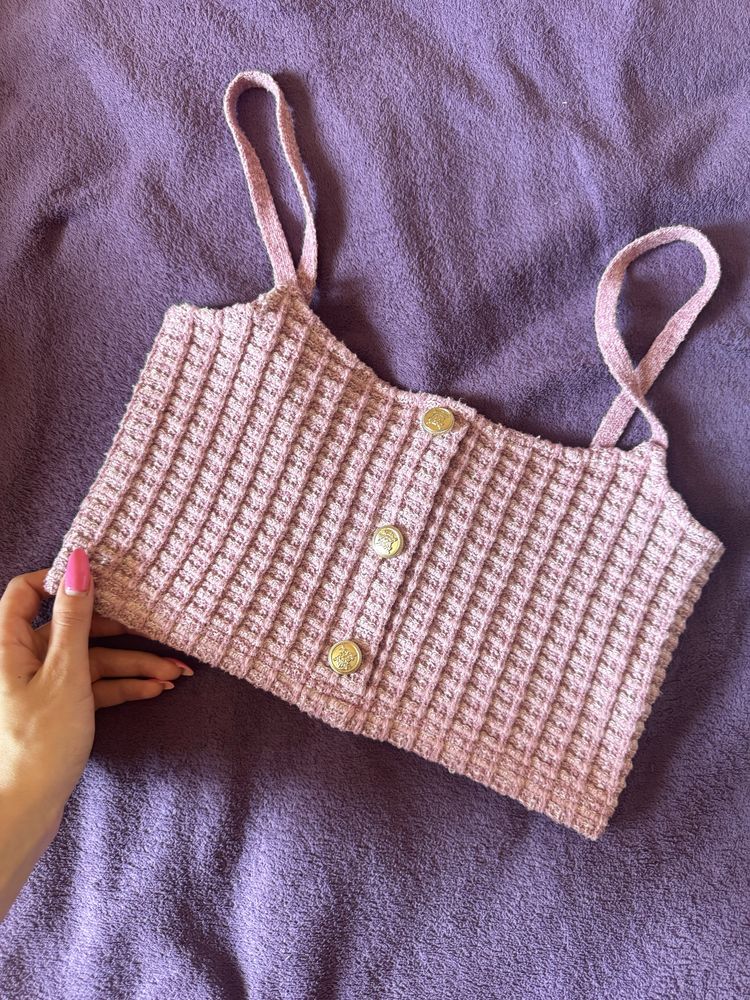 Розово Бюстие Zara