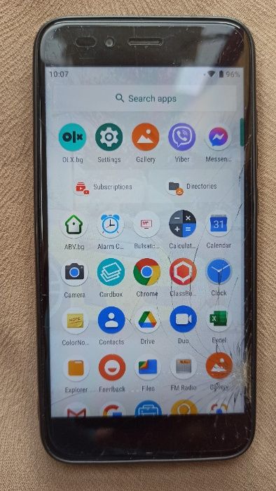 Xiaomi Mi A1, черен, 32 GB, 4GB Ram, Global Version, напукан дисплей